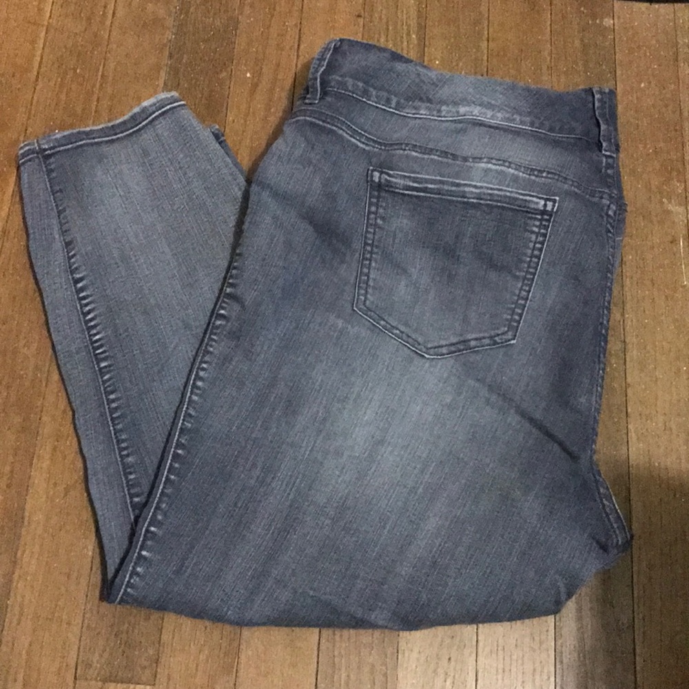 Denim Grey Stone Washed Jeans